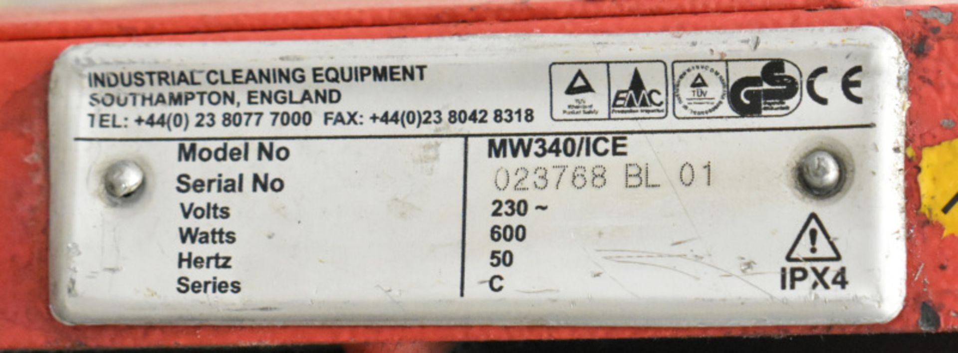 2 x Truvox Multiwash Floor Scrubber Dryer, Model- MW340/ICE - Image 6 of 6