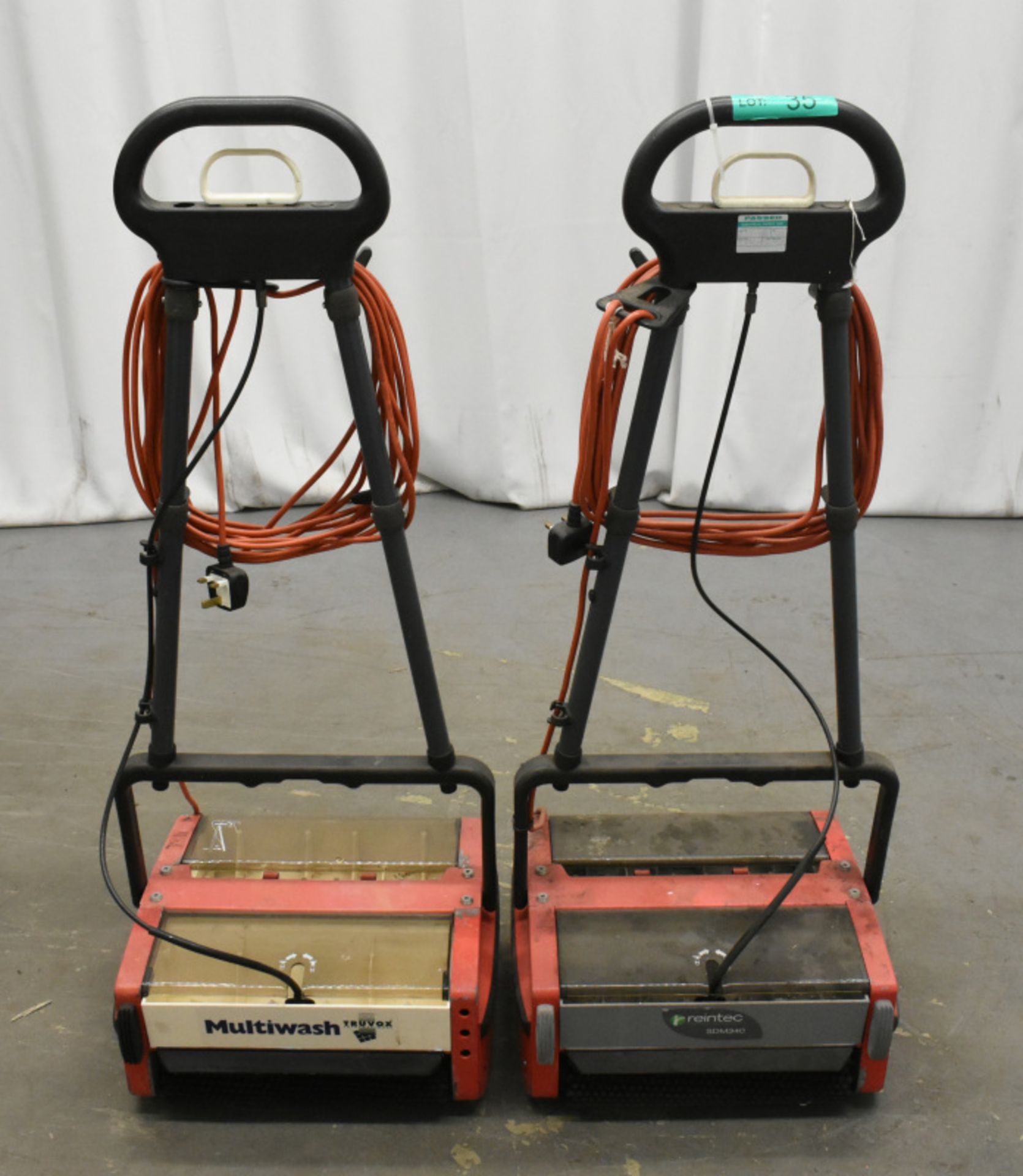 2 x Truvox Multiwash Floor Scrubber Dryer, Model- MW340/ICE