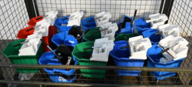 12 x Various Mop Buckets Please See Pictures For More