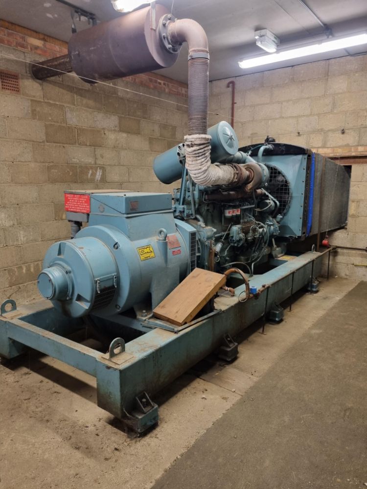 250Kva Dawson Keith Generator, Rolls Royce Engine & Stamford Alternator - Just 1038 Hours - Location: Little Plumstead, NR13 5EW
