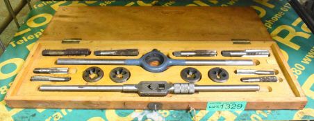 BSF tap & die set heavy duty metric 10-14