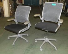 2x HumanScale Ergonomic Office Chair