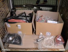 Various catering spares including rubber seals and hoses