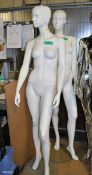 Mannequin - full body female (white)