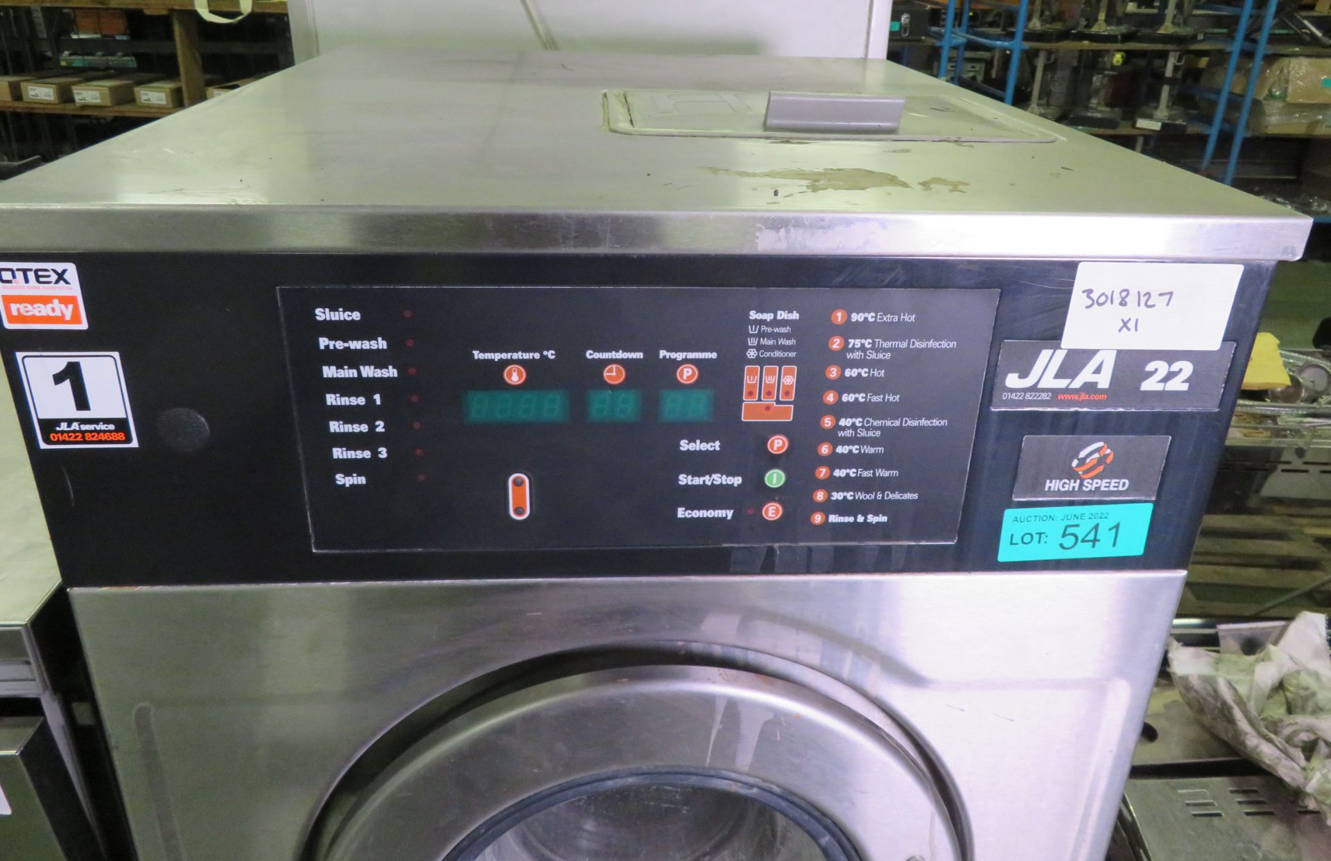 Alliance HC100C washing machine L 66 x W 86 x H 117cm - Image 3 of 5