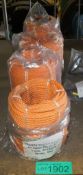 4x Orange Buoyant Rope Reels - 50 yards