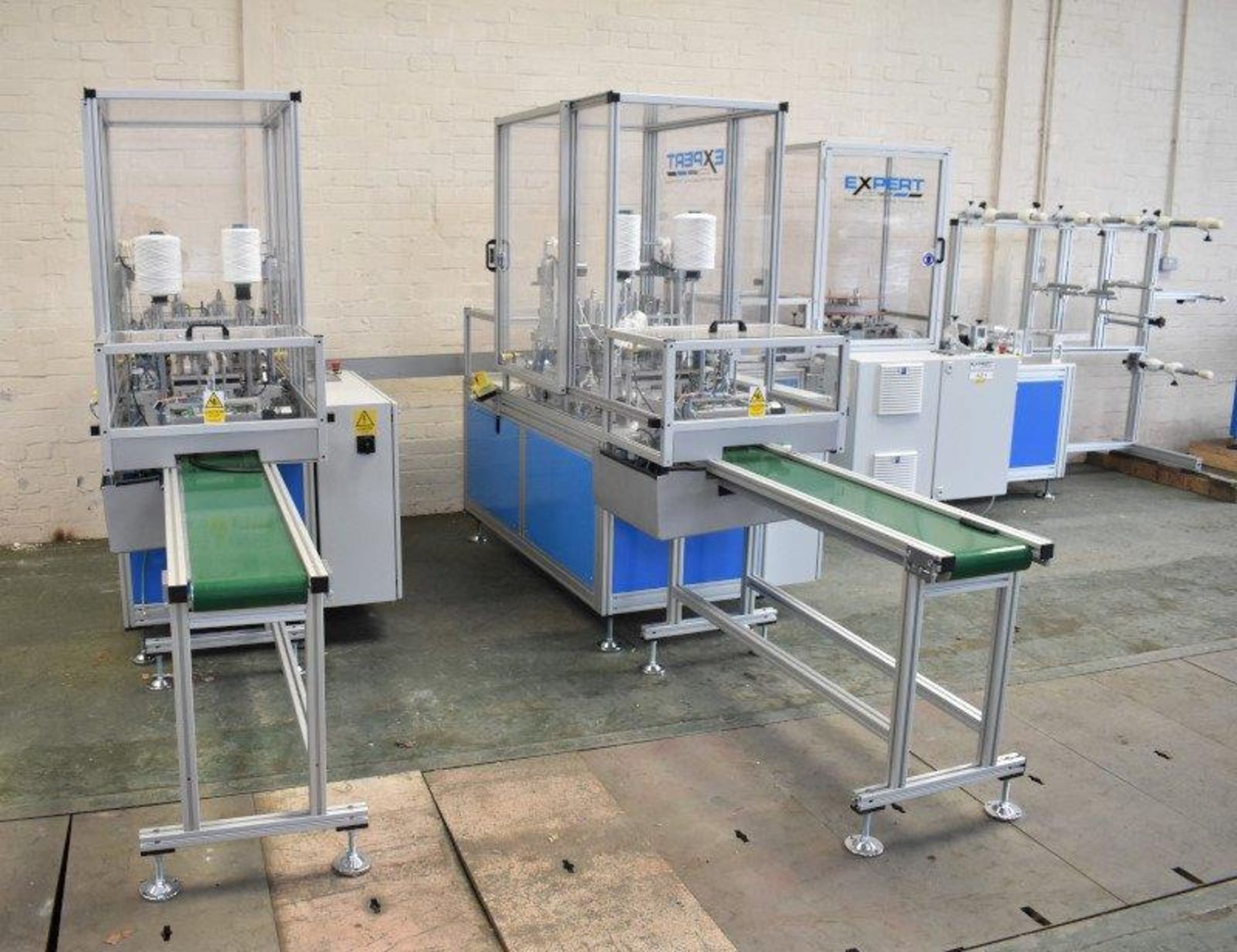 Expert fully automated Mask Making Machine - manufactured in 2020 - Image 15 of 21