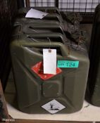 2x 20Ltr Jerry cans