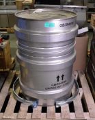 Stainless steel containment drum 500 ltr