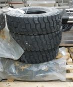 4x Michelin 500 R 8 XZ R Tubeless Tyres