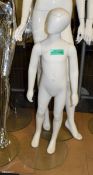 Mannequin - full body infant (white)