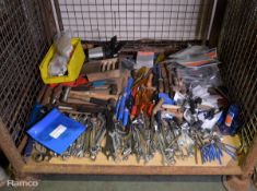 Various Hand tools, wrench, hammer