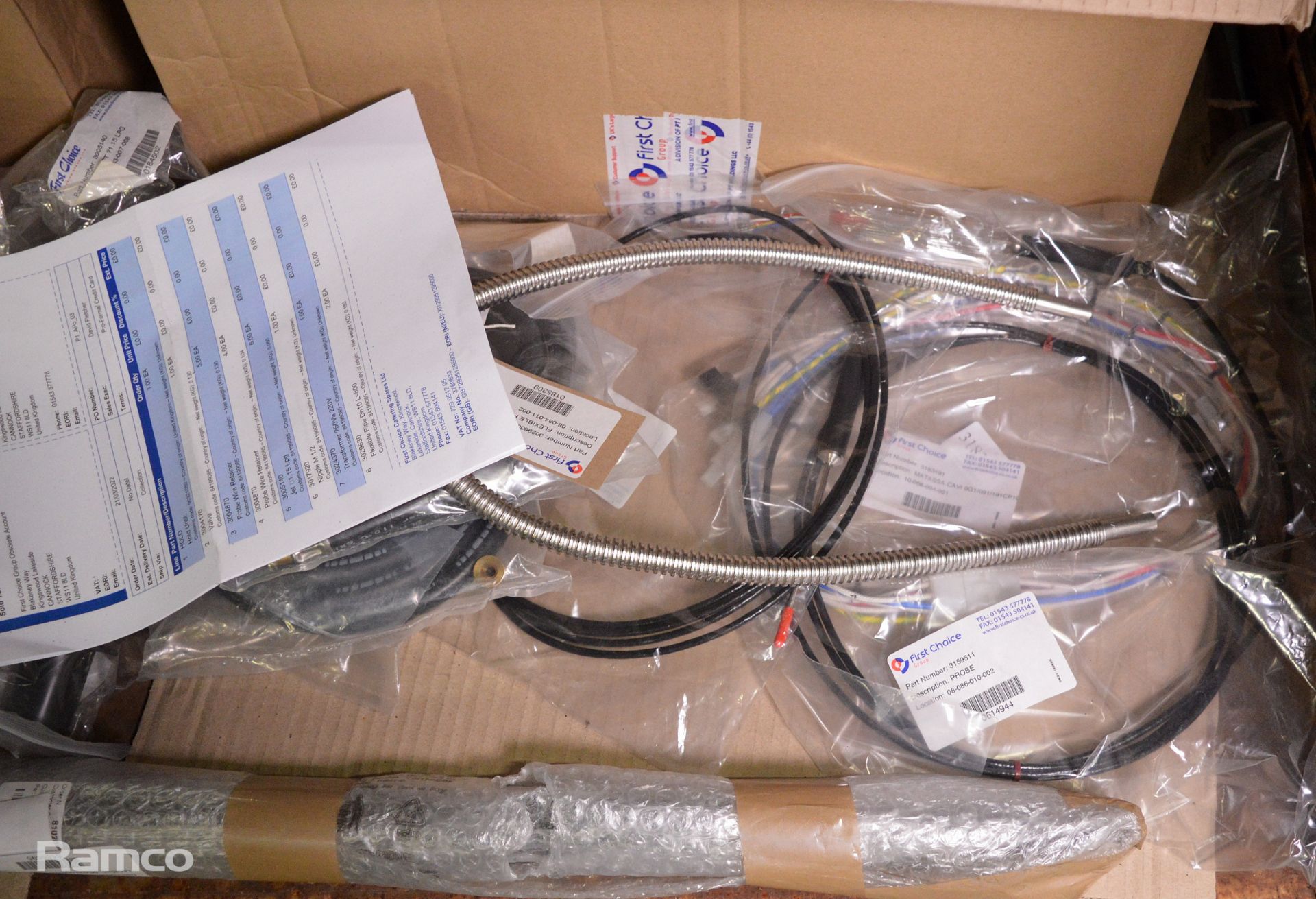 Various catering spares including dishwasher rinse arm, hose - Image 5 of 16