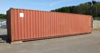 40ft Iso Shipping Container 1AA-12A45G1G 12.2 x 2.43 x 2.86M, Petrolseal M film forming foam