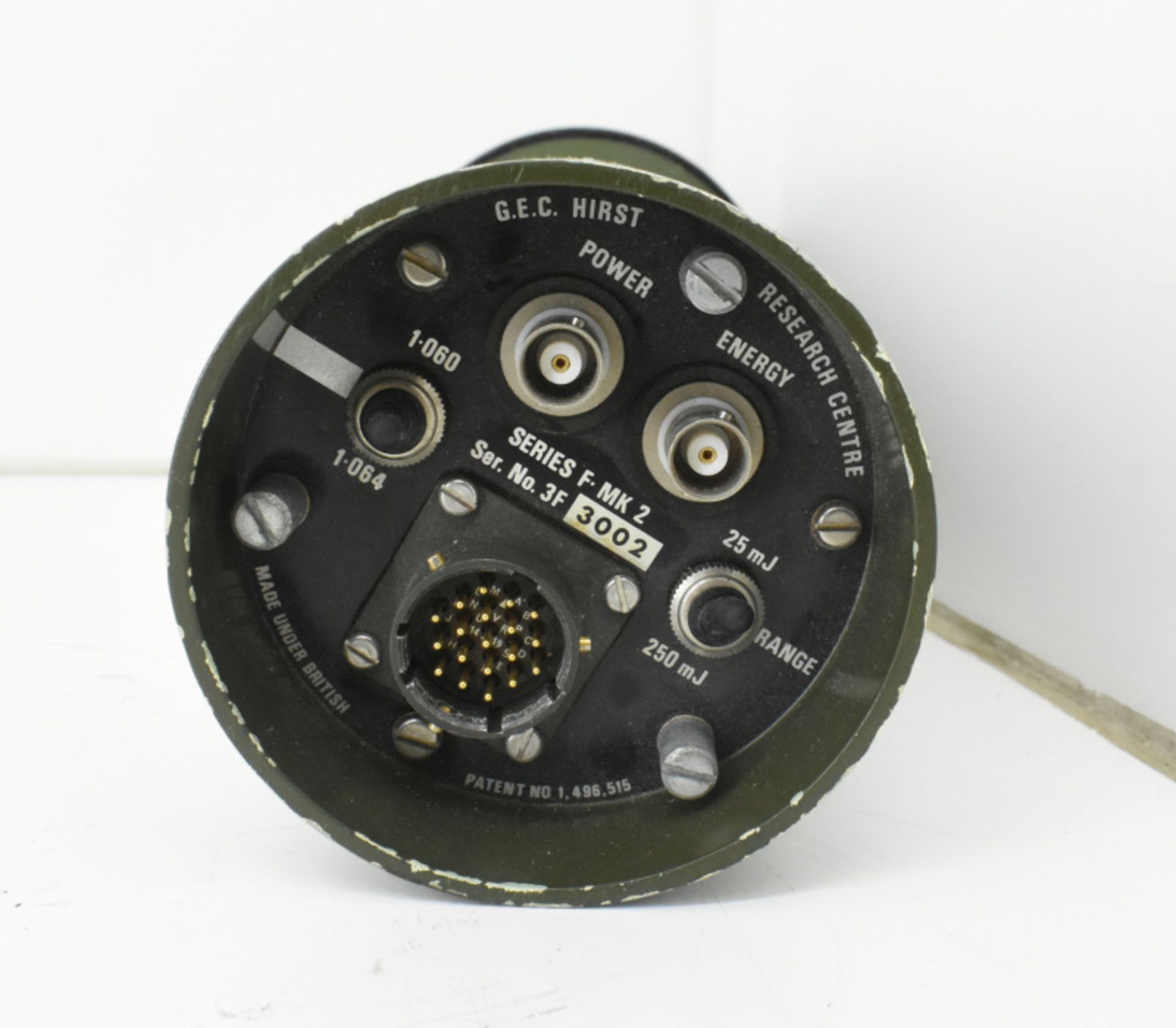 Hirst MK2 laser energy meter - laser unit only - Image 3 of 3