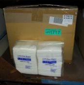 Non-Woven Cleanroom Wipers - 30 bags per box - 100 pieces per bag - 1 box