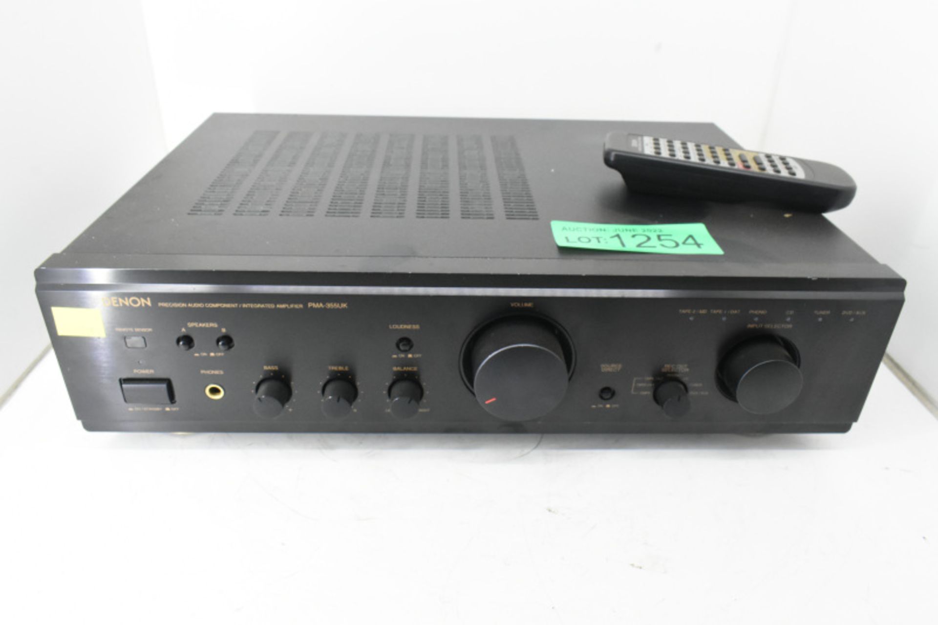Denon PMA-355UK amplifier audio