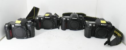 4x Nikon F80 Film Camera Bodies