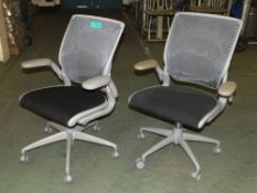 2x HumanScale Ergonomic Office Chair