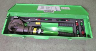 Glenair MRP0361G Hydraulic Crimping Tool Set