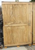 Wooden Shipping Crate L 1490mm x W 950mm x H 2350mm - empty