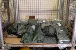 Waterproof clothing - jacket and trousers - various sizes - approx 40