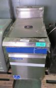 Blue Seal GT46 twin tank natural gas fryer 50 x 85 x 110