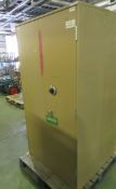 Double door combination cupboard - L92 x W48 x H183cm