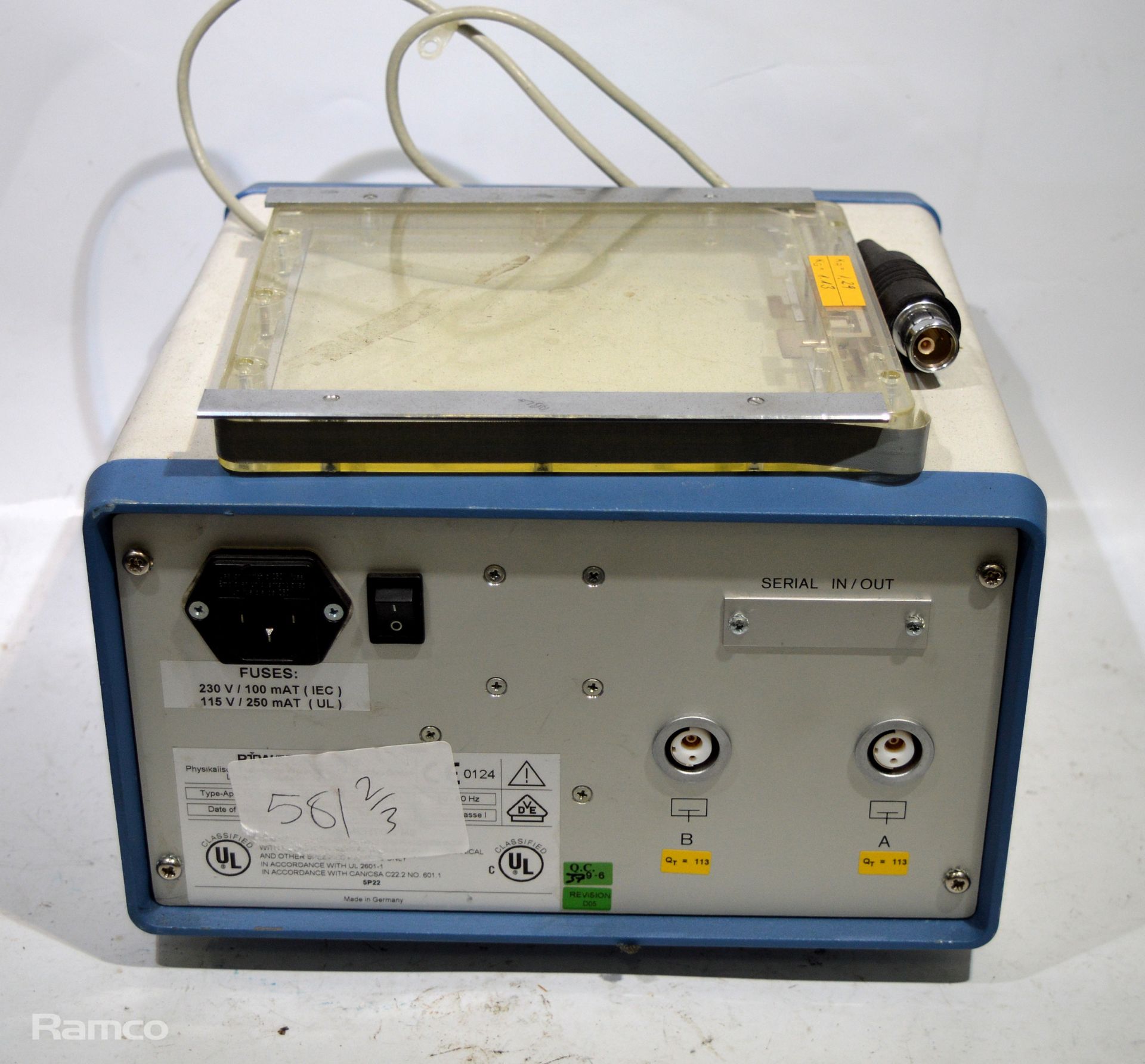 PTW diamentor area radiation dose monitor with probe - Image 3 of 3