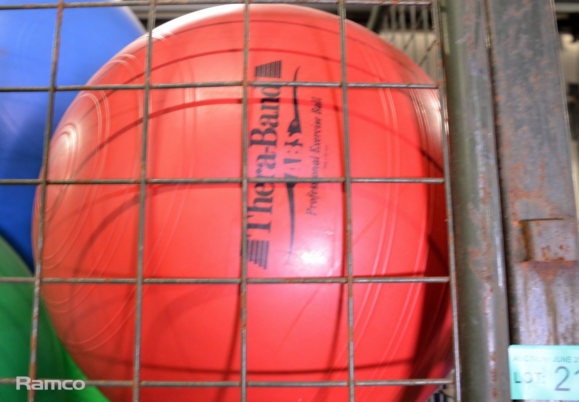 7x Thera-Brand ABS Professional exercise balls - 5x max diameter 65mm, 2x max diameter 55mm - STILLA - Image 3 of 3