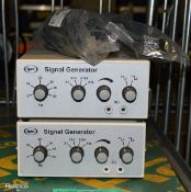 2x IPC - 4744-W Signal Generator Units