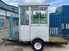 PortaKing mobile trailered single person cabin