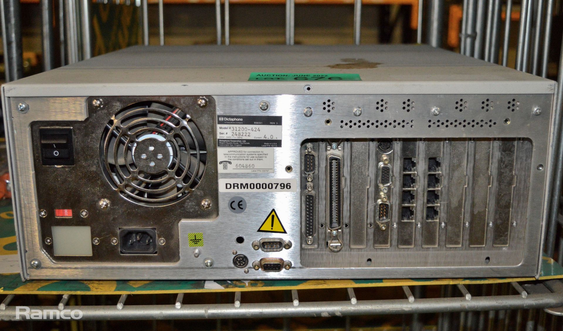 Dictaphone 31200-424 voice processor unit - Image 2 of 2