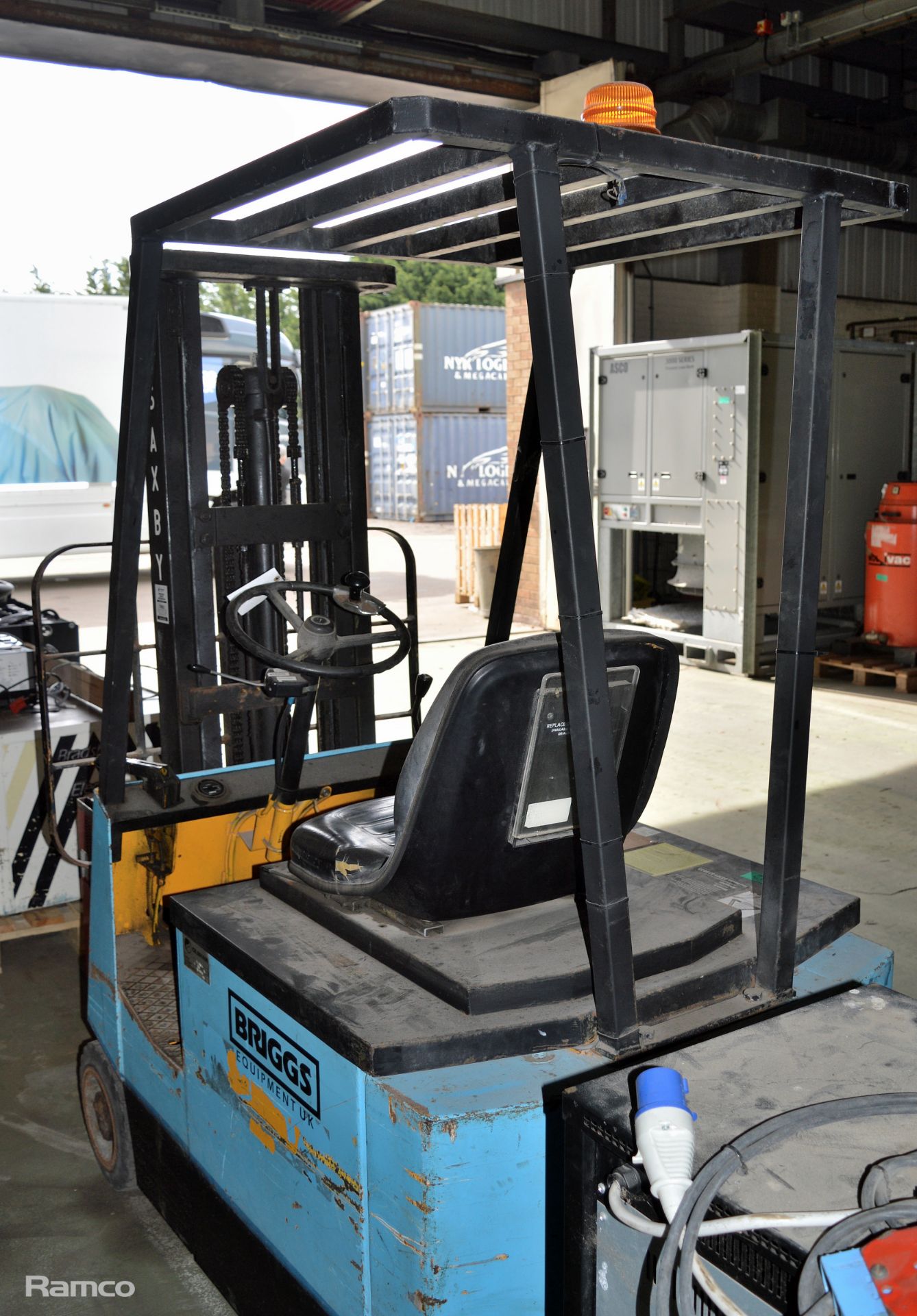 Saxby SX24 forklift 110 x 160 x230 forks 1070mm lift capacity 1200kg - Image 12 of 12