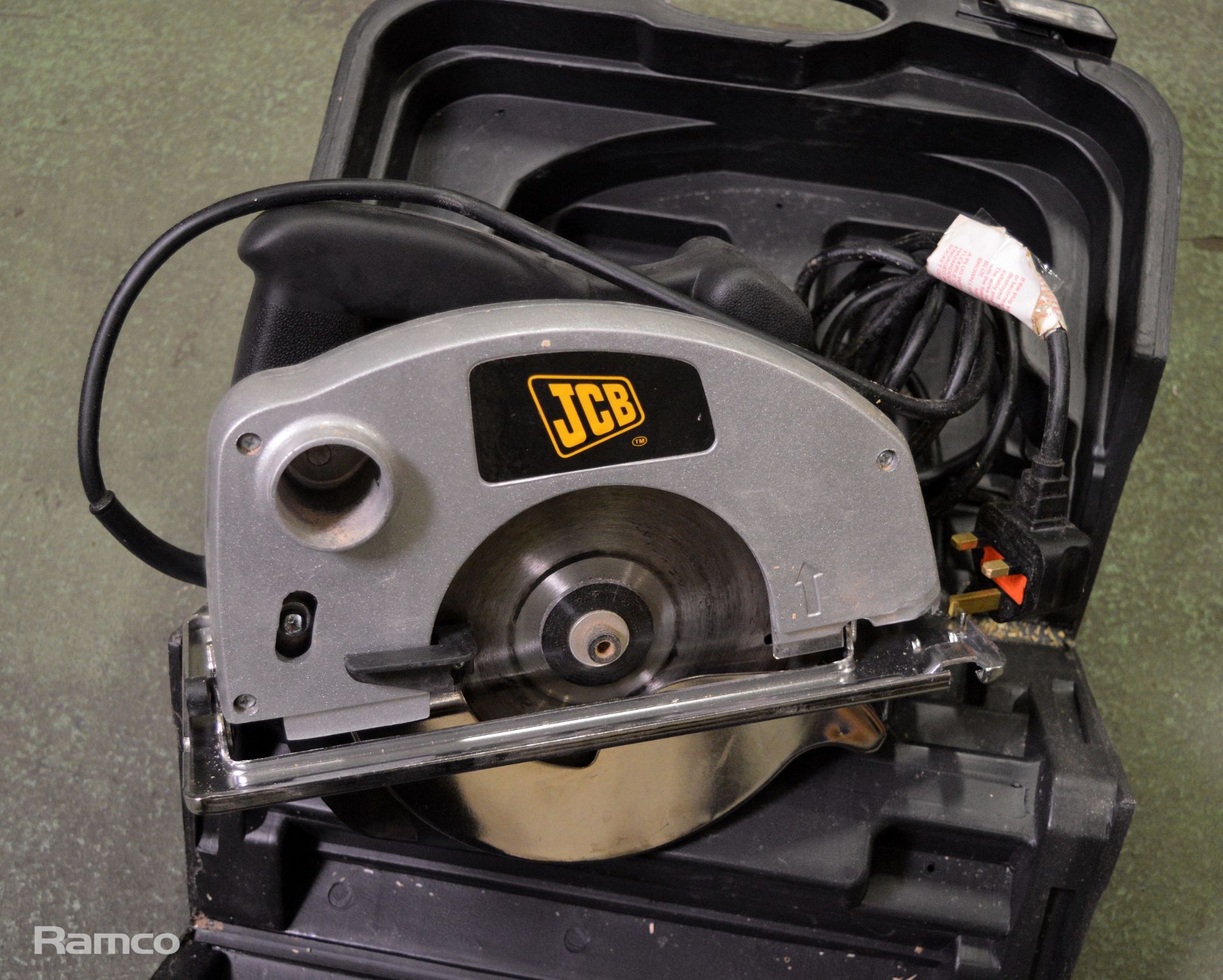 JCB JCBD-CS circular saw in case - Image 4 of 7