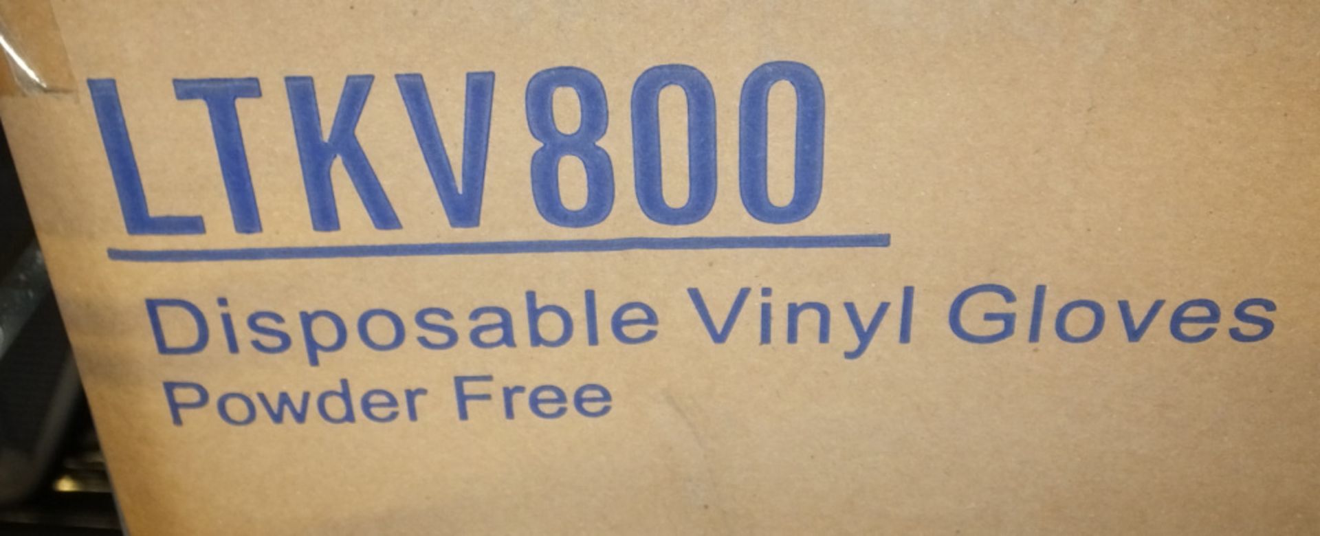 Disposable Vinyl gloves powder free - 100 per bag - 10 bags per box - 1 box - Image 3 of 3