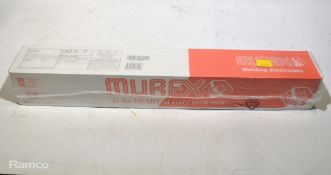 Murex electrode welding rods - 6mm x 450mm steel - 63 per box - 1 box
