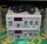 2x IPC -4885-W Signal Generator & Amplifier Units