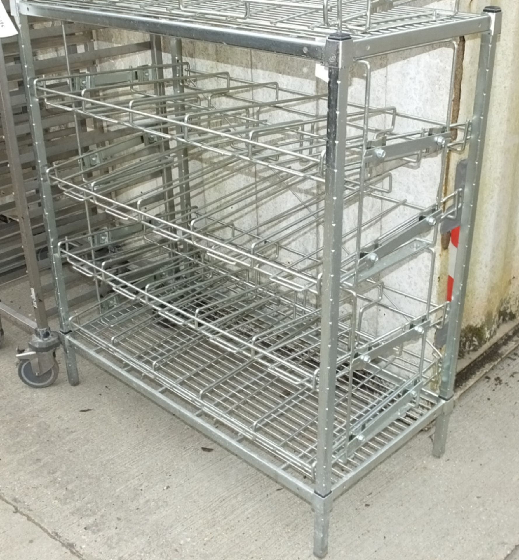 6 tier wire racking 110 x 55 x 160 - Image 3 of 3