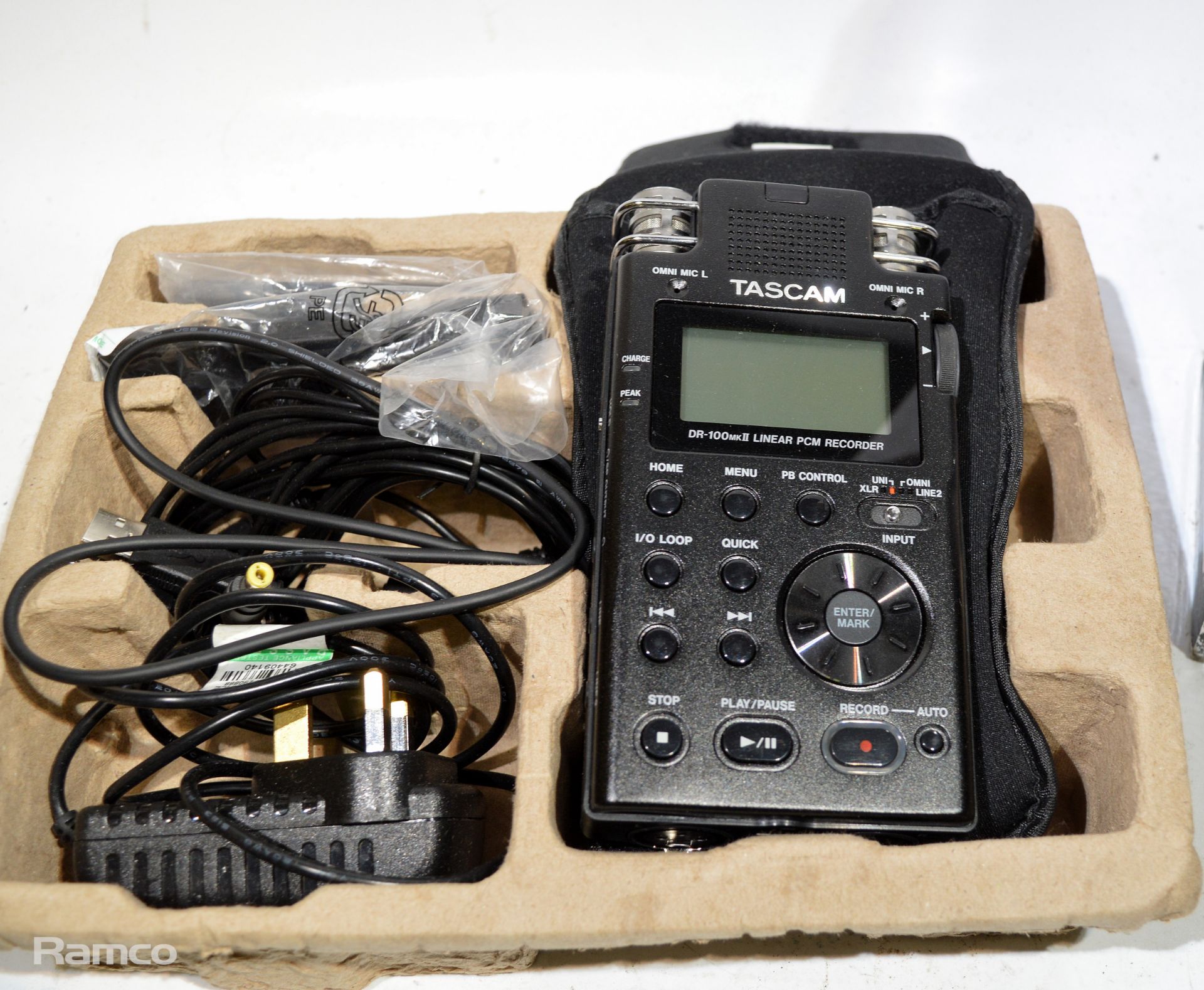 Tascam DR-100MK2 portable digital audio recorder - boxed - Image 3 of 4