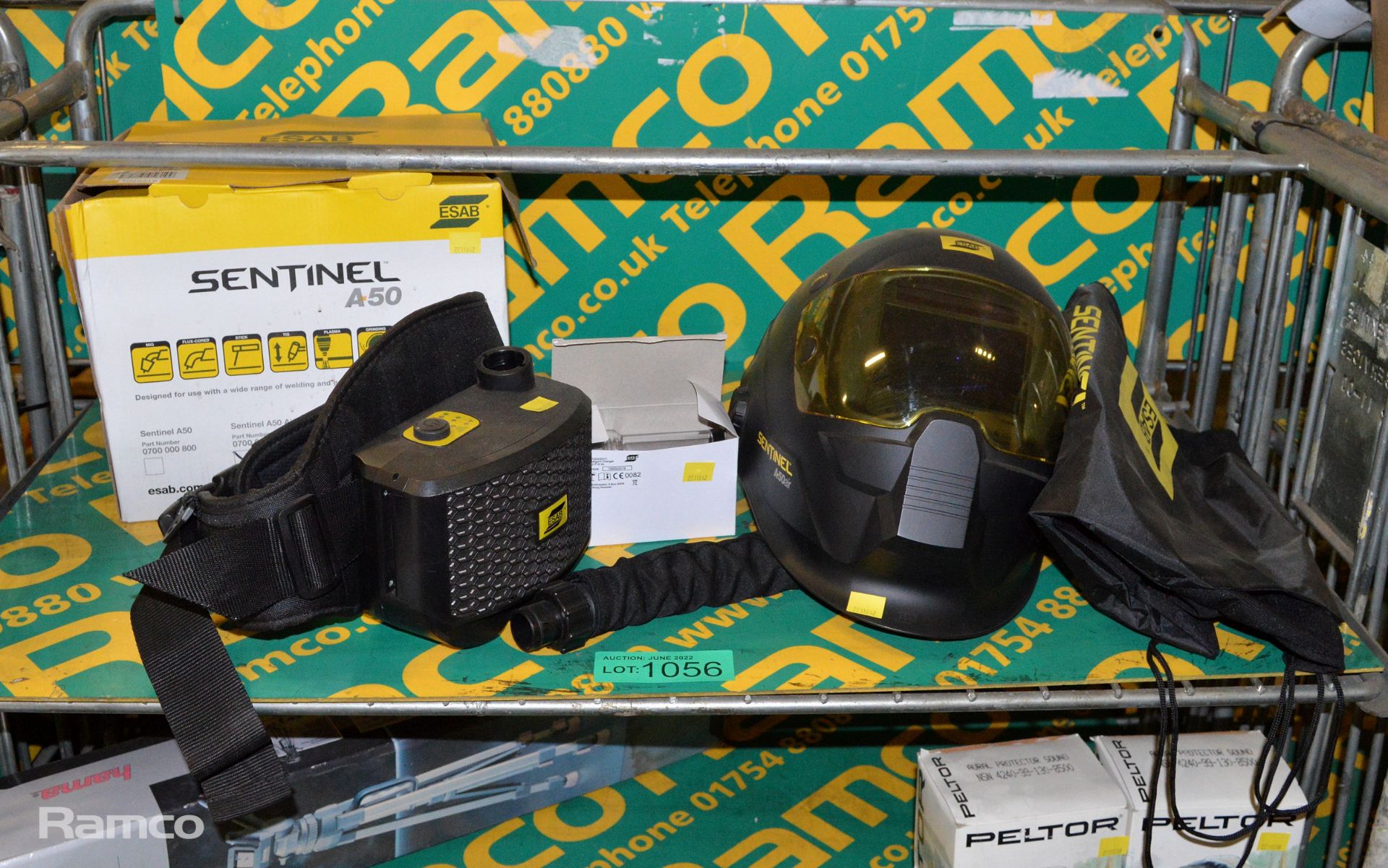 ESAB Sentinel A50 Air fed helmet