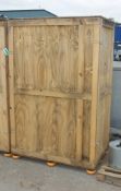 Wooden Shipping Crate L 1490mm x W 950mm x H 2350mm - empty