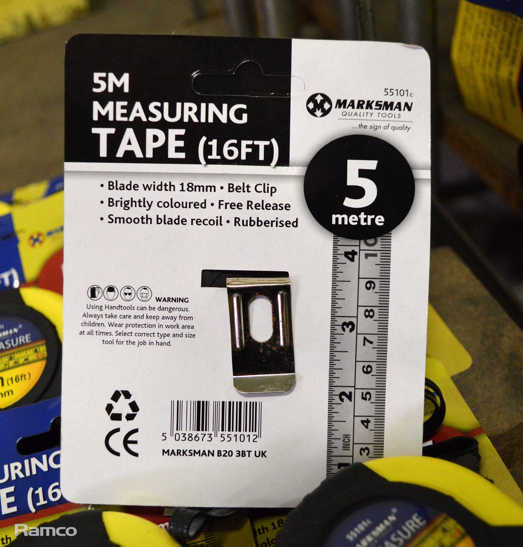 10x Marksman 5M tape measures - Image 3 of 3