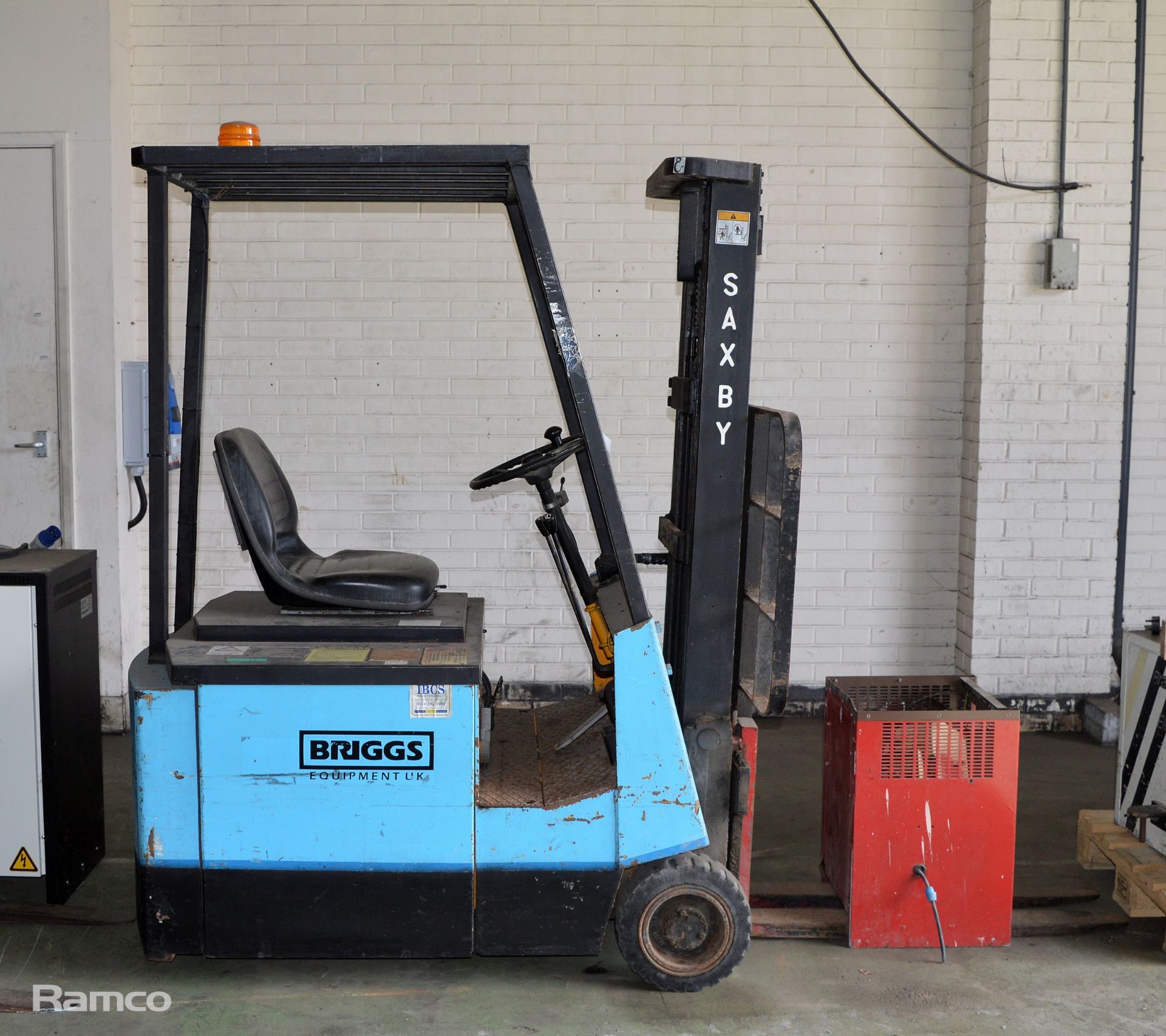 Saxby SX24 forklift 110 x 160 x230 forks 1070mm lift capacity 1200kg