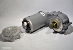 Fuji Electric MGZ3200u-150E geared motor 4 pole