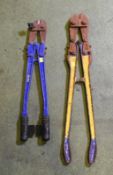 2x Bolt croppers