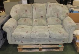 3 seater sofa - L1830 x D1000 x H900mm