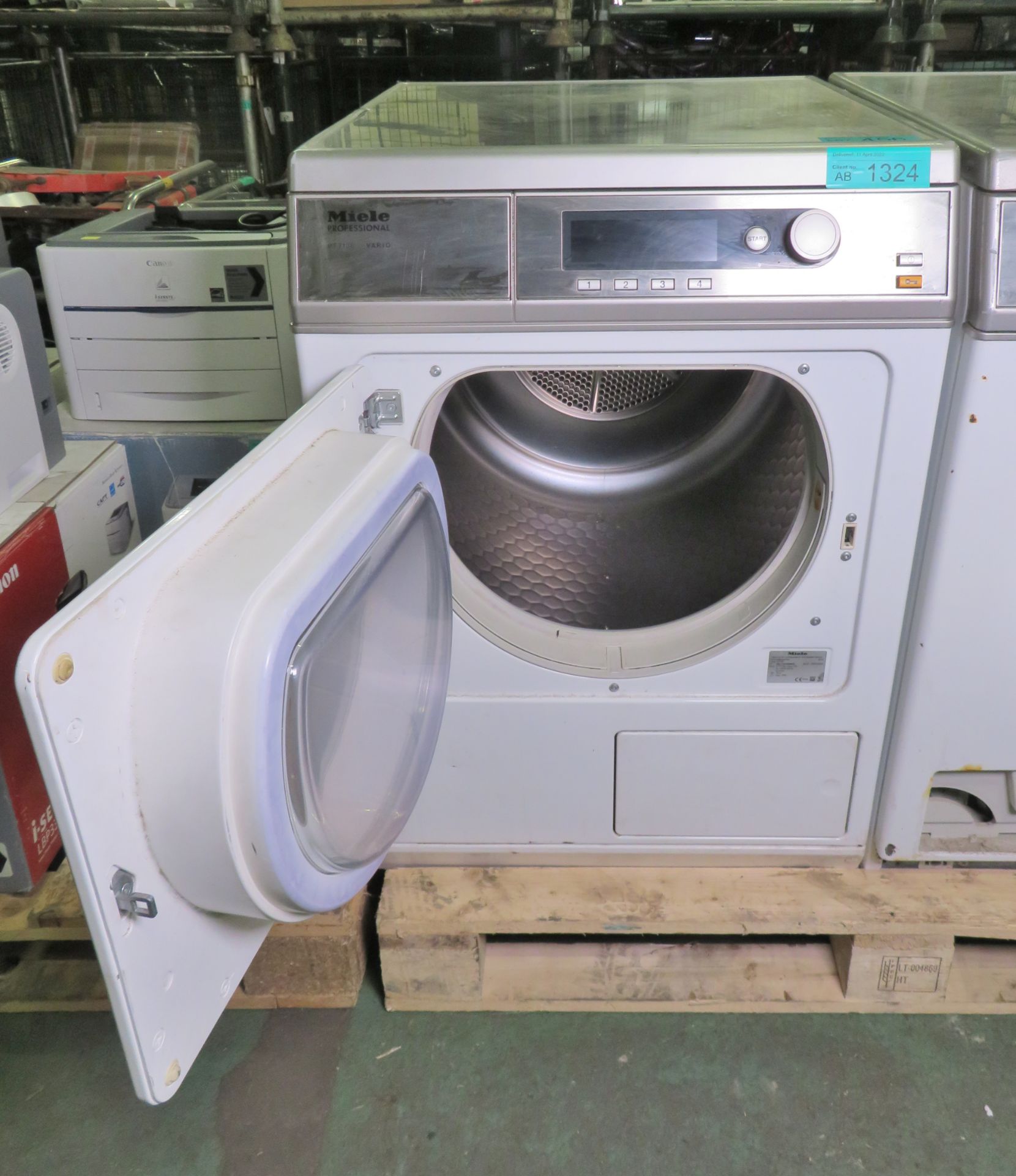 Miele Professional PT 7136 Vario tumble dryer - Image 4 of 6