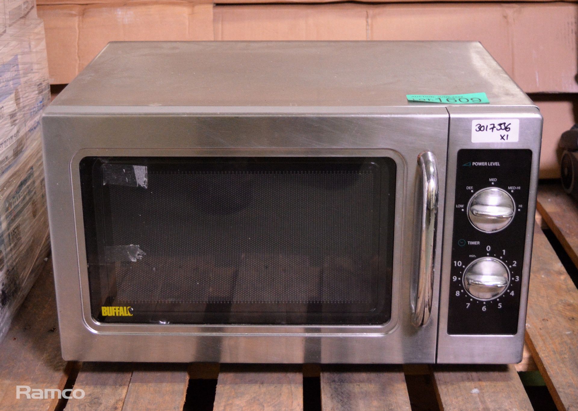 Buffalo CF358 1600w microwave - L55 x D45 x H35cm