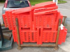 40x Plastic barrier assemblies